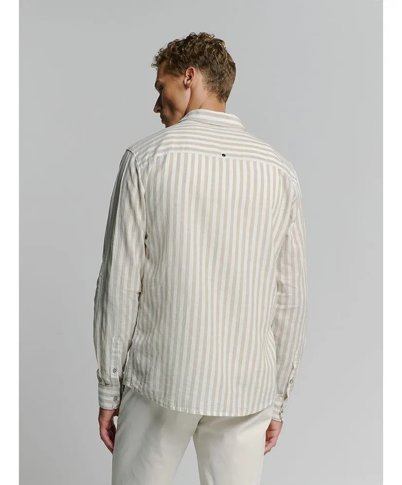 No Excess Overhemd Vertical Big Stripes
