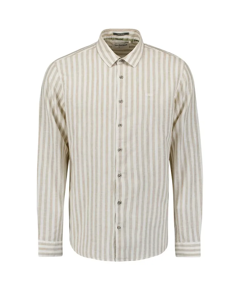 No Excess Overhemd Vertical Big Stripes