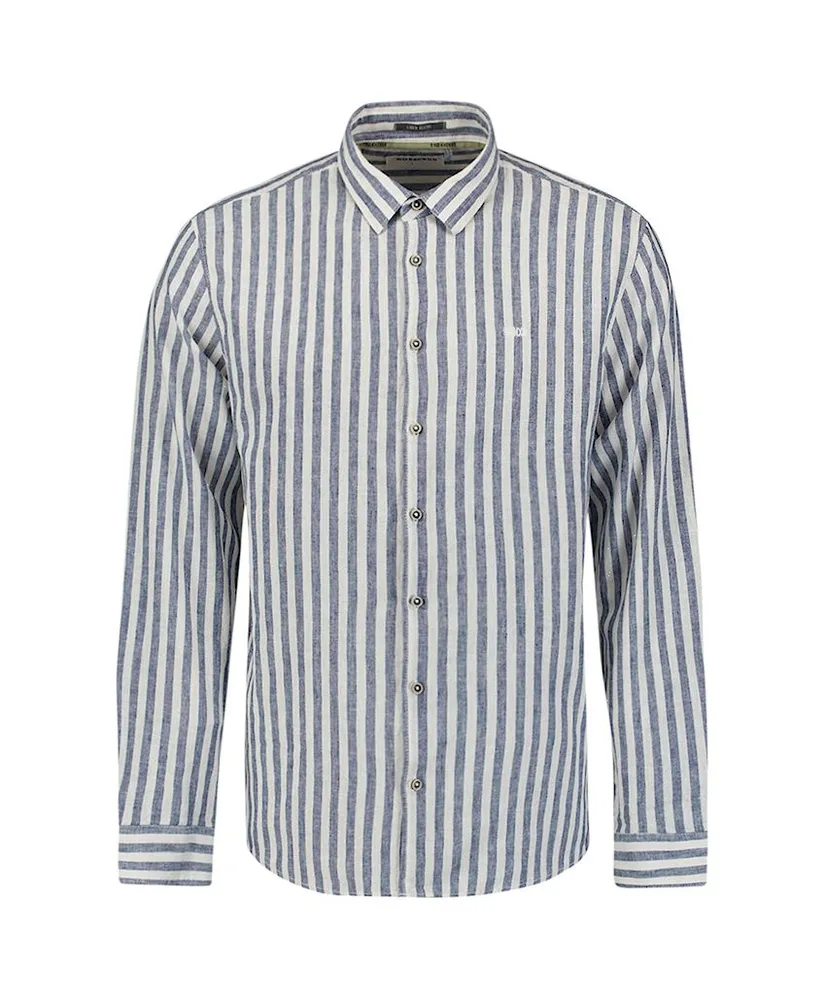 No Excess Overhemd Vertical Big Stripes