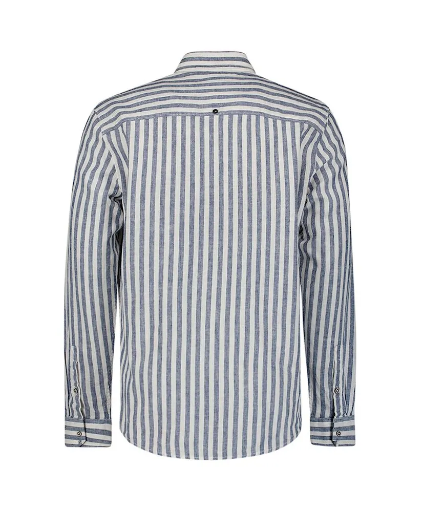 No Excess Overhemd Vertical Big Stripes