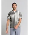 No Excess Overhemd Zig Zag Jacquard