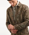 No Excess Overshirt Fancy Jacquard