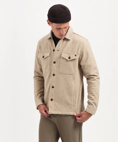 No Excess Overshirt Gemêleerd