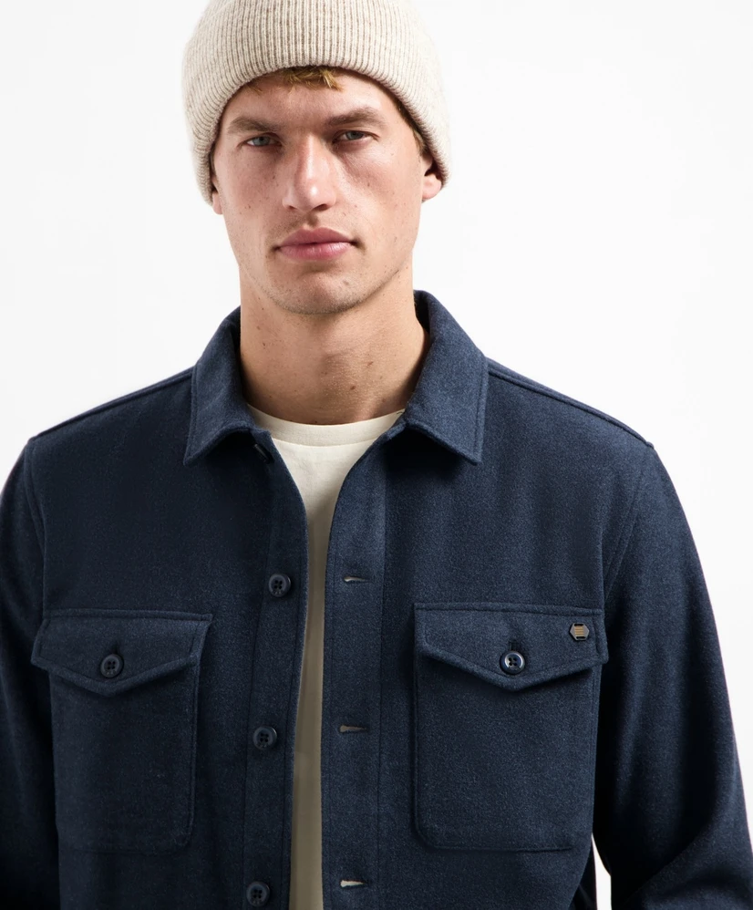 No Excess Overshirt Gemêleerd