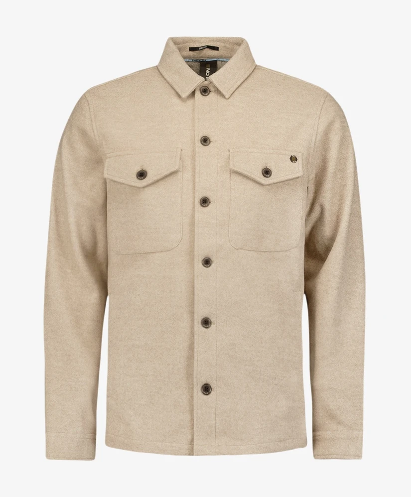 No Excess Overshirt Gemêleerd