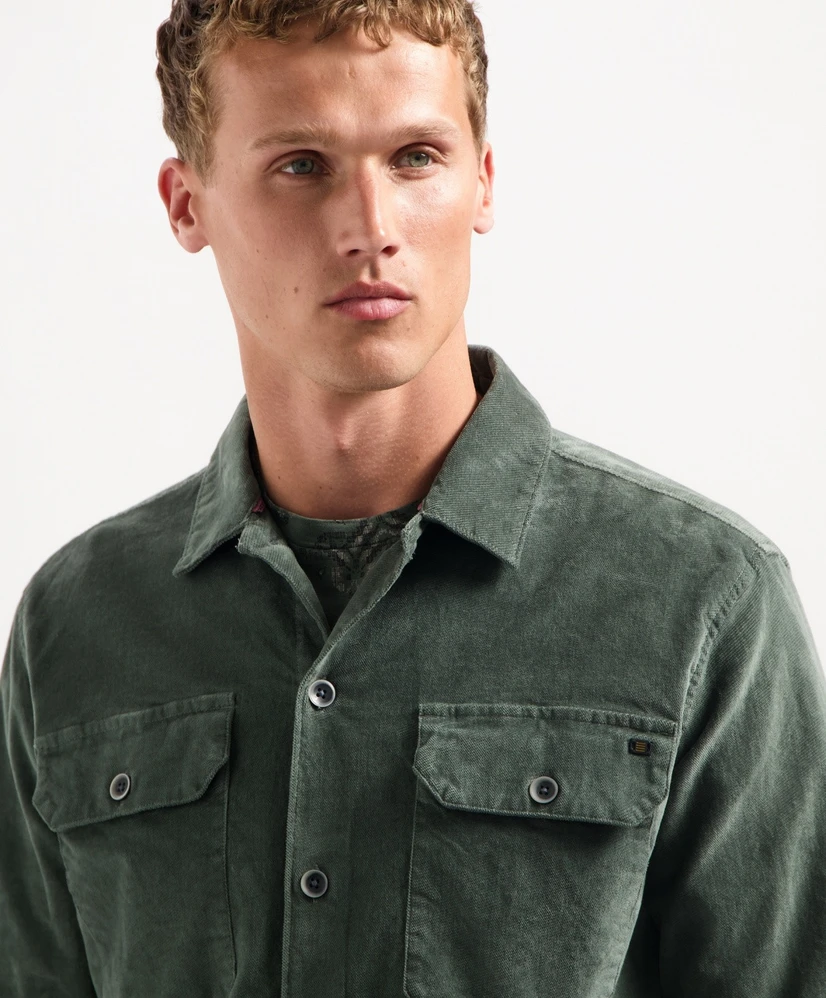 No Excess Overshirt Velvet