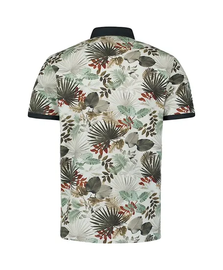 No Excess Polo Allover Print