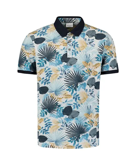No Excess Polo Allover Print