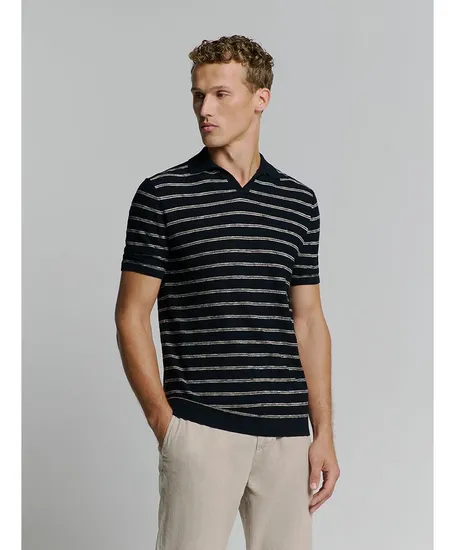 No Excess Polo Gestreept