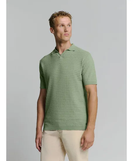 No Excess Polo Jacquard