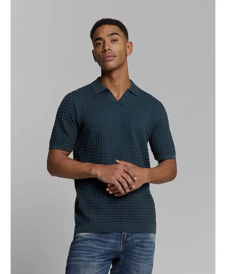 No Excess Polo Jacquard