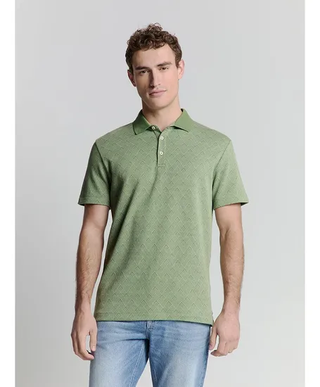 No Excess Polo Jacquard