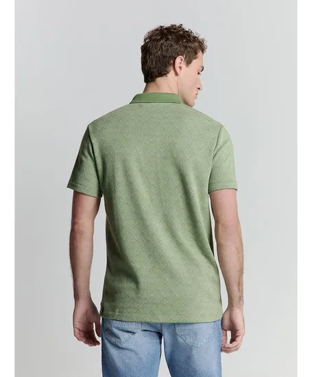 No Excess Polo Jacquard