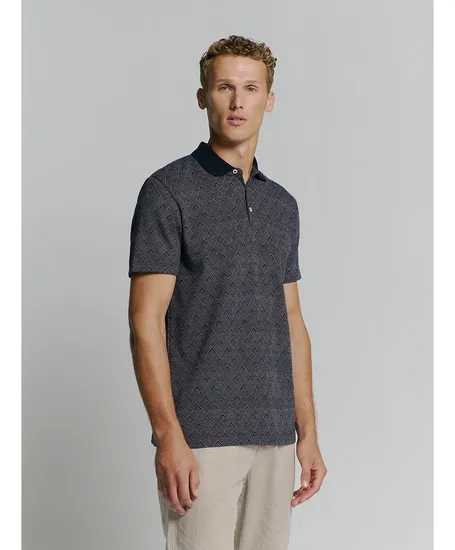 No Excess Polo Jacquard