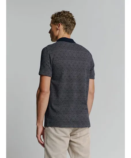 No Excess Polo Jacquard