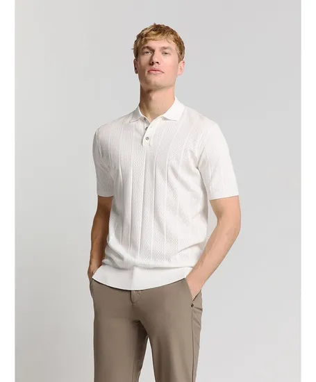 No Excess Polo Jacquard