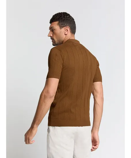 No Excess Polo Jacquard