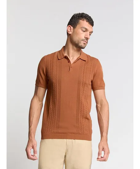 No Excess Polo Jacquard