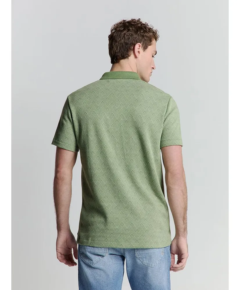 No Excess Polo Jacquard