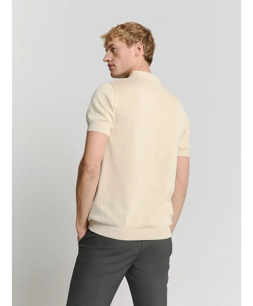 No Excess Polo Jacquard