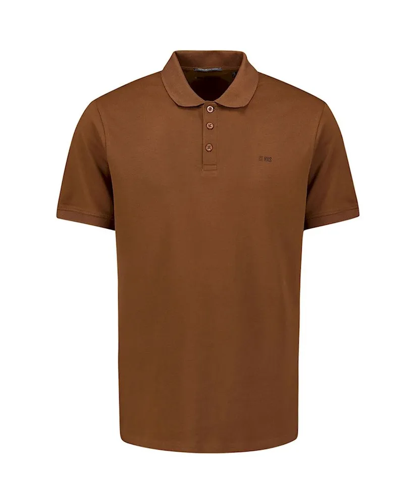 No Excess Polo Pique Solid Stretch