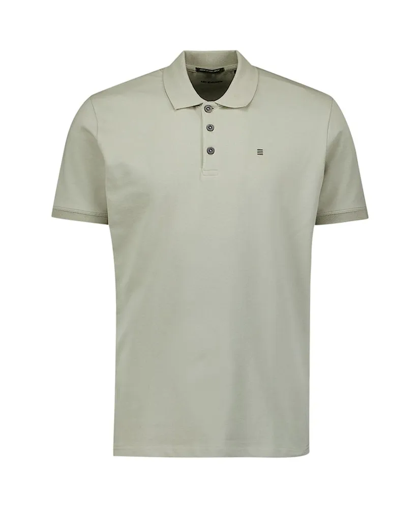 No Excess Polo Pique Solid Stretch