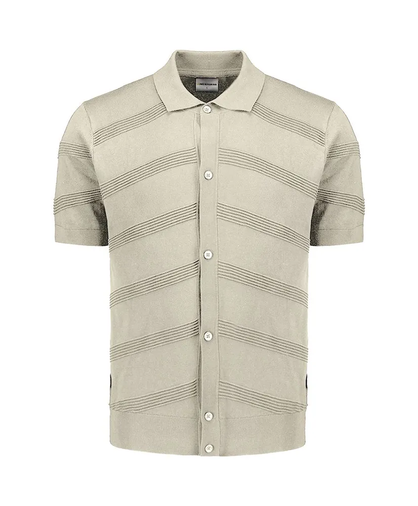 No Excess Polo Relief Knit