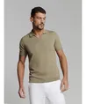 No Excess Polo Solid Knit