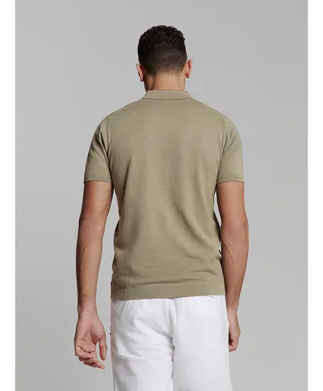 No Excess Polo Solid Knit