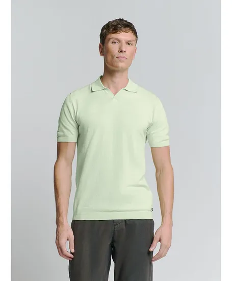 No Excess Polo Solid Knit