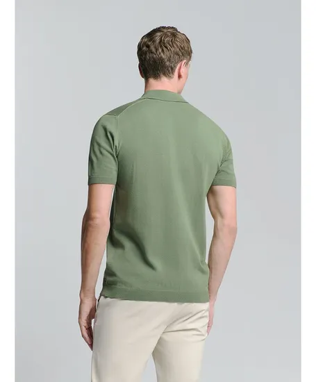 No Excess Polo Solid Knit