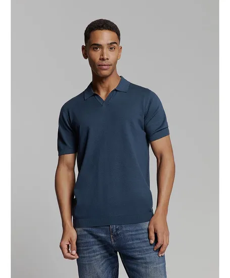 No Excess Polo Solid Knit