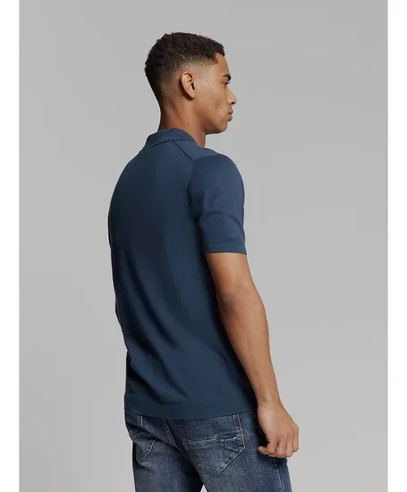 No Excess Polo Solid Knit