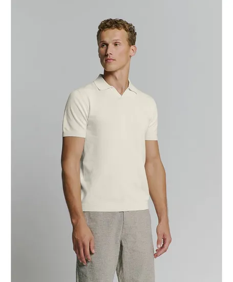 No Excess Polo Solid Knit