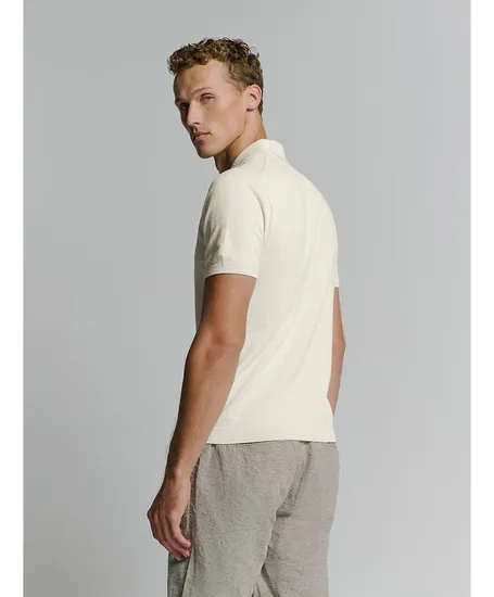 No Excess Polo Solid Knit