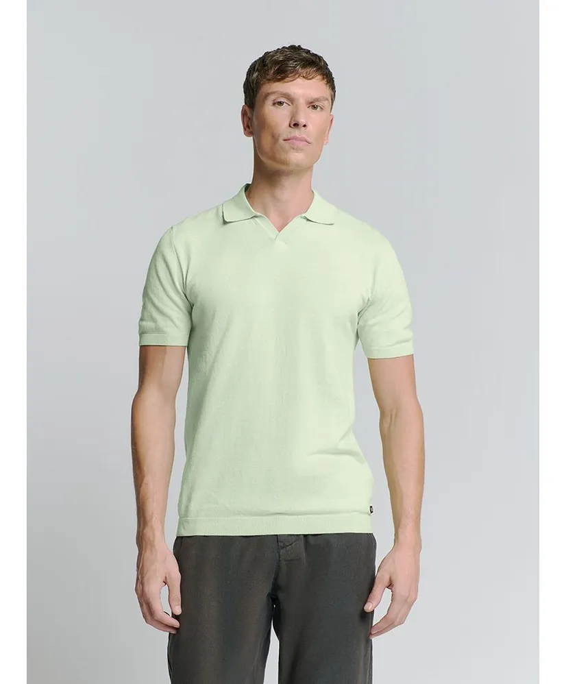 No Excess Polo Solid Knit