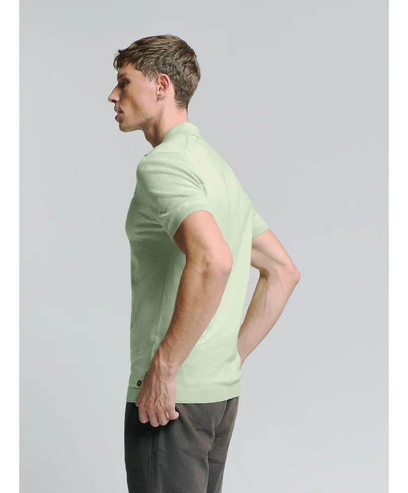 No Excess Polo Solid Knit