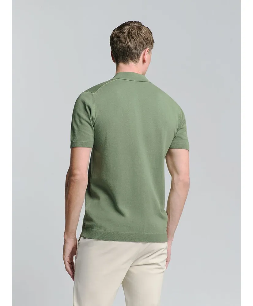 No Excess Polo Solid Knit