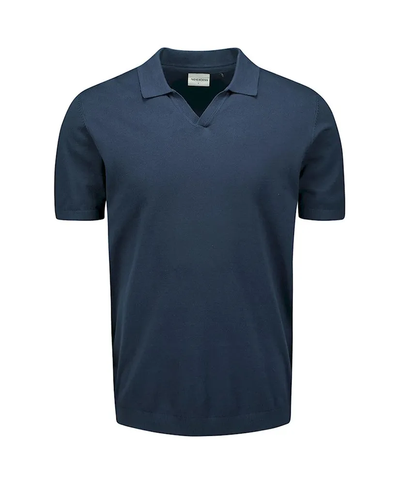 No Excess Polo Solid Knit