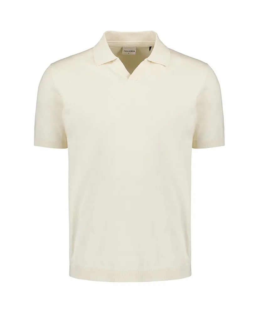 No Excess Polo Solid Knit