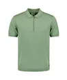 No Excess Polo Solid Zip
