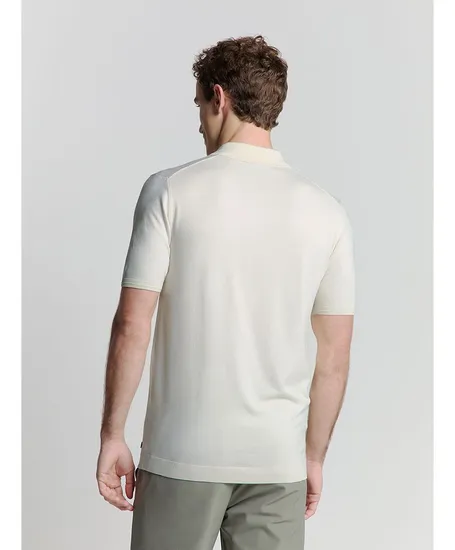 No Excess Polo Solid Zip