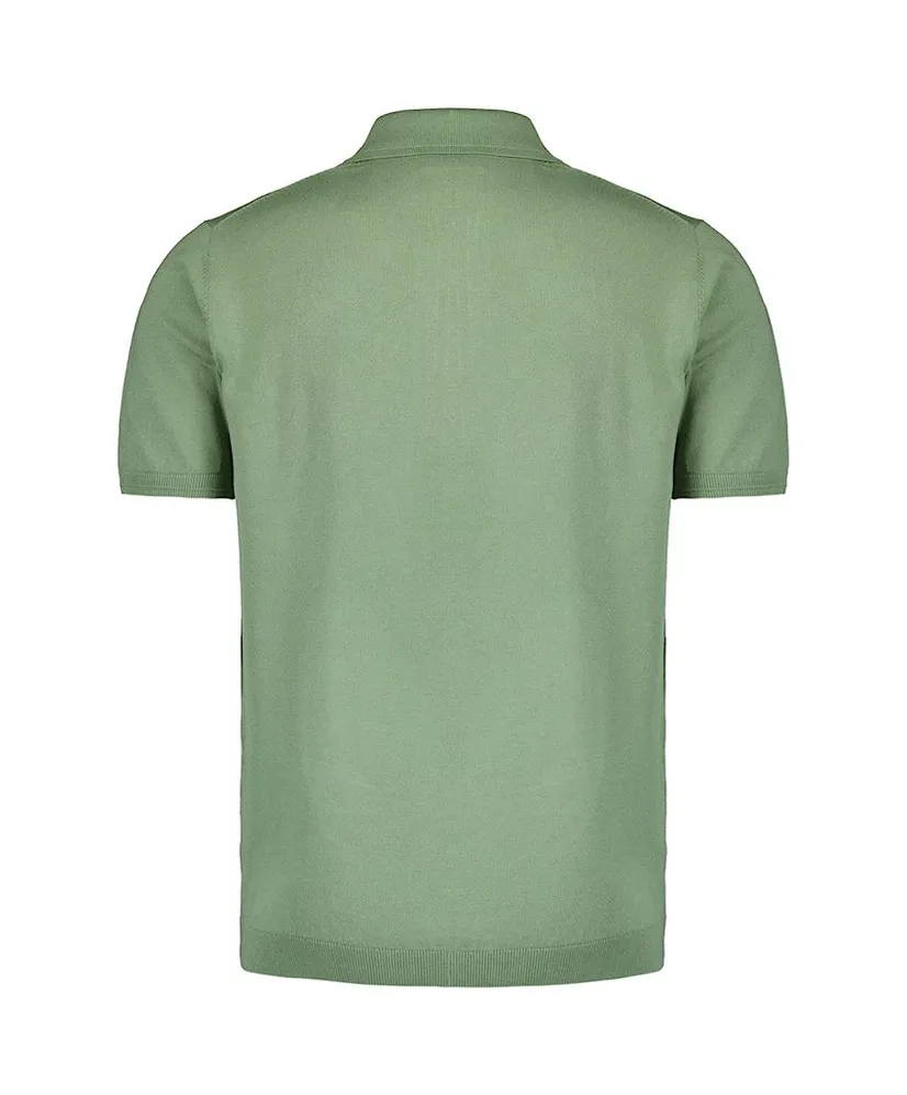 No Excess Polo Solid Zip