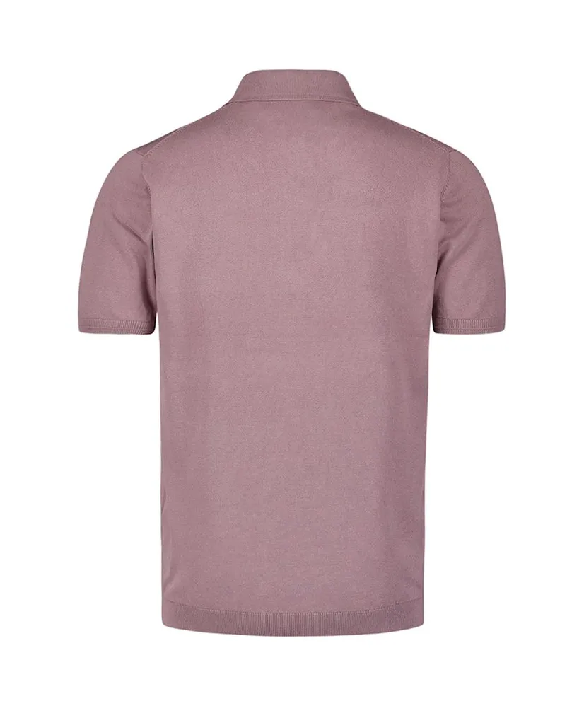 No Excess Polo Solid Zip
