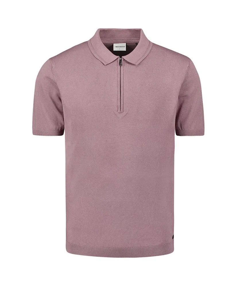 No Excess Polo Solid Zip