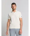 No Excess Polo V Solid Terry Jacquard