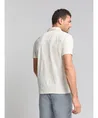 No Excess Polo V Solid Terry Jacquard