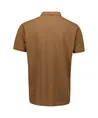 No Excess Polo Zip Pique Garment Dyed