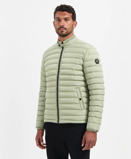 No Excess Puffer Jas Effen