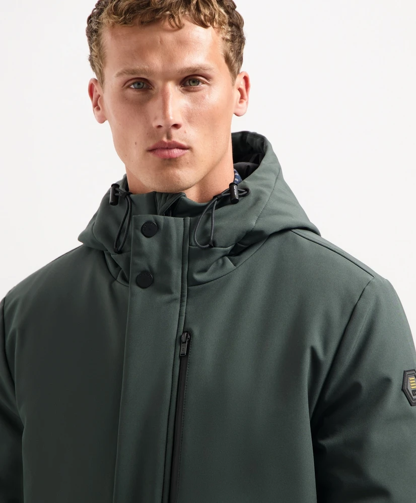 No Excess Softshell Jas Effen